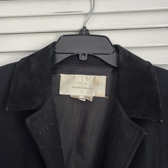80’s Vintage Designer David Eliot Bruxelles Collection Luxury Barn Chore Coat - Picture 3 of 4